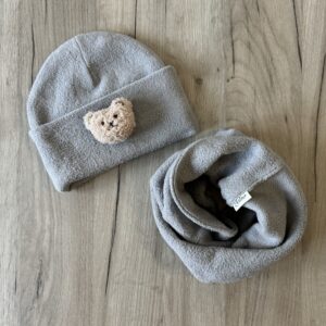 Komplet SOFT BEAR NO.5 czapka i komin